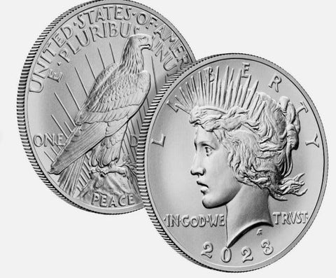 Sterling Silver Coin Bezel Frame Mount Pendant for $1 Peace Morgan Eisenhower Silver Dollar