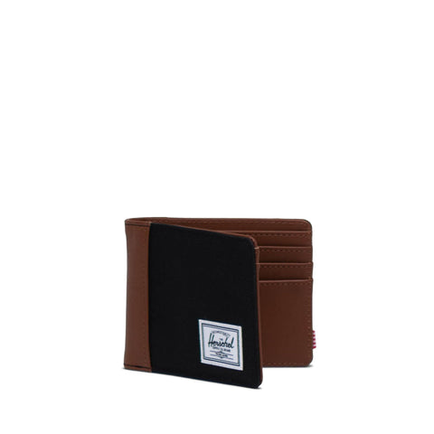 Herschel Supply Co. Herschel Hank Wallet, Black/Tan, One Size Herschel