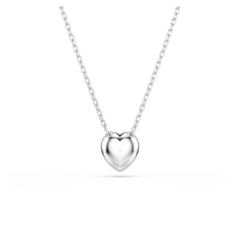 Swarovski Ariana Grande Angelic Crystal Heart Pendant in Rhodium Finish - Part of the Ariana Grande x Capsule Collection