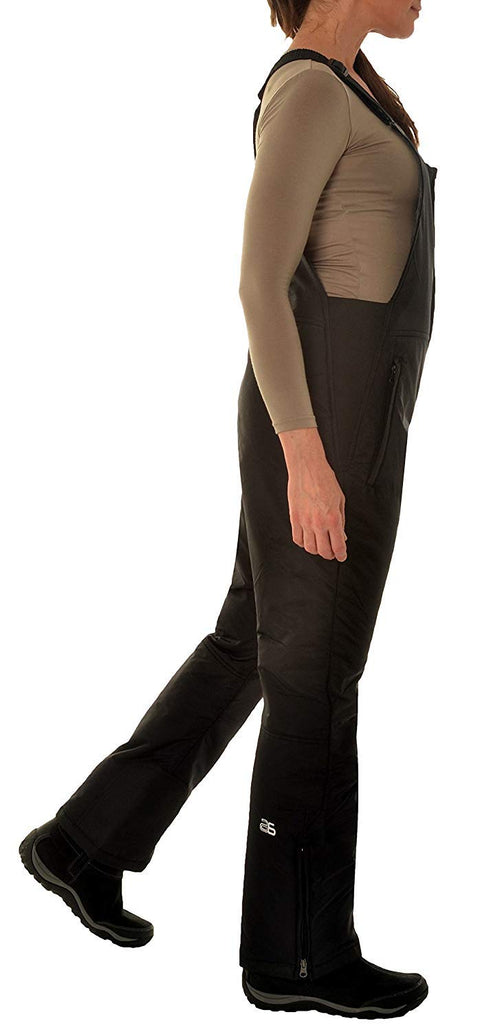 Arctix Women's Essential Insulated Bib Overalls, Black, Medium, 1450 Arctix