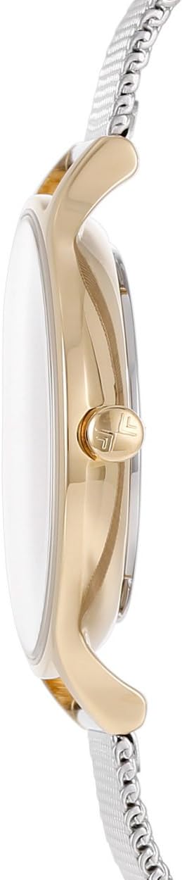 Skagen Women's Anita Lille Three-Hand Silver and Gold Two-Tone Stainless Steel Mesh Band Watch (Model: SKW2340) Skagen