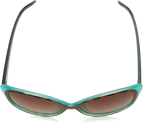 Jessica Simpson Womens J5012 Retro Cat Eye Sunglasses With Uv400 Protection. Glam Gifts For Her, 56 Mm, Animal & Blue, 56 Mm US Jessica Simpson
