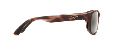 Maui Jim Men's and Women's Mixed Plate Polarized Rectangular Sunglasses, Matte Tortoise Rubber/HCL® Bronze, Medium Maui Jim