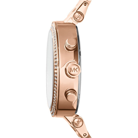 Michael Kors Parker Chronograph Rose Gold-Tone Stainless Steel Women's Watch (Model: MK5896) Michael Kors