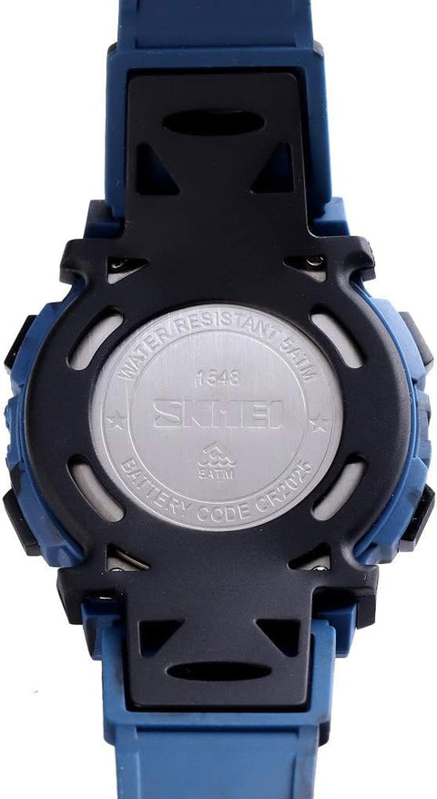 Kids Digital Watch Boys Outdoor Sports 50M Waterproof Girls Watches Alarm Clock 12/24 H Stopwatch Calendar for Ages 3-15 Boy Girl Wristwatch Kids Gift,Camo Dark Blue X