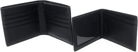 Michael Kors Men's Cooper Billfold with Passcase Wallet (Black) Michael Kors
