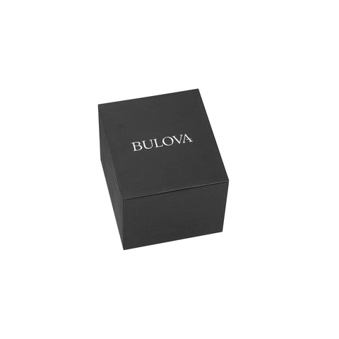 Bulova Ladies' Crystal Phantom Stainless Steel 2-Hand Quartz Watch, 440 Crystals and Pave Dial Style: 96L243 Bulova