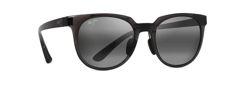 Maui Jim Men's and Women's Wailua Polarized Classic Sunglasses, Translucent Grey/Neutral Grey, Small Maui Jim