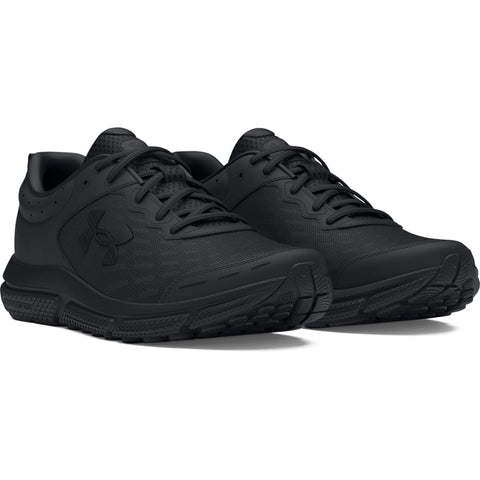 Under Armour Men's Charged Assert 10, (004) Black/Black/Black, 12, US