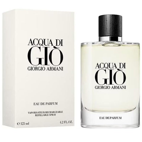 Giorgio Armani Acqua Di Gio EDP Spray (Refillable) Men 4.2 oz Giorgio Armani