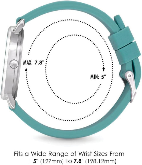 Speidel Original Scrub Watch™ for Nurses, Medical Professionals, Mens and Womens Watch with Second Hand Nursing, Nurse Watches for Women Men, Waterproof 12 and 24 hr Time - Teal