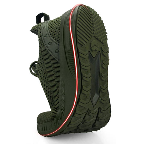 Feethit Women Tennis Running Shoes Walking Shoes Lightweight Casual Sneakers for Travel Gym Work Woman Waitress Nurse Olive Green 5.5 Feethit