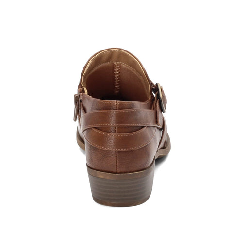 LifeStride Women's ADLEY Boot, whiskey, 9 W US