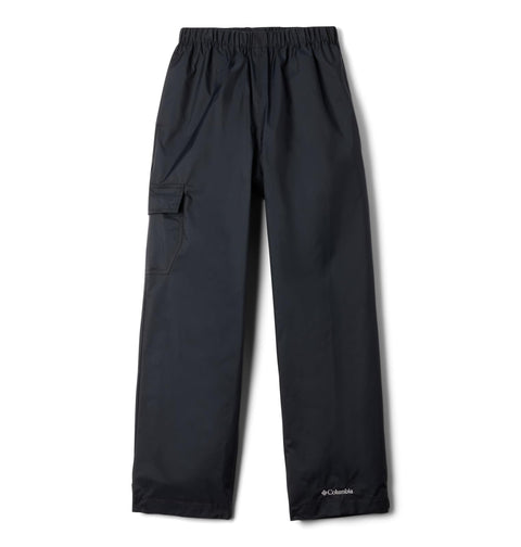 Columbia Youth Cypress Brook III Waterproof Rain Pant, Black, Medium