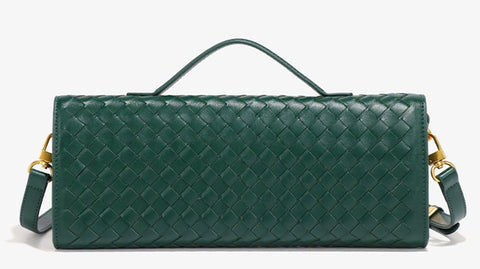 Upbull Trendy Woven Evening Clutch Purses Women Underarm Shoulder Handbag Cute Satchels Crossbody Purse PU Leather Wallet Upbull