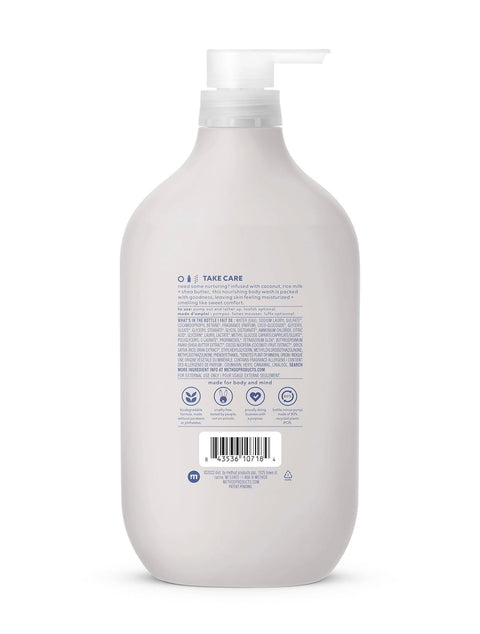 Method Body Wash, Simply Nourish, Paraben and Phthalate Free, Biodegradable Formula, 28 oz (Pack of 1) Method