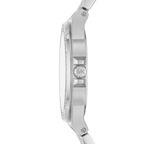Michael Kors Lennox Three-Hand Silver-Tone Stainless Steel Women's Watch (Model: MK7280) Michael Kors