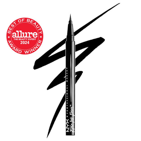 NYX PROFESSIONAL MAKEUP Epic Ink Liner, Waterproof Liquid Eyeliner - Black, Vegan Formula NYX PROFESSIONAL MAKEUP