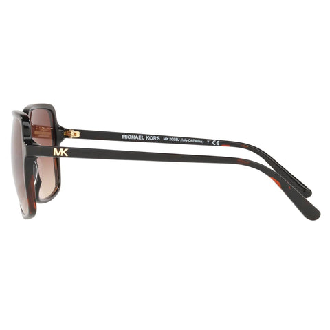 Michael Kors MK2098U 378113 Brown Tortoise Isle Of Palms Square Sunglasses Lens, Db127.18 New New Tort, 56/17/140 Michael Kors