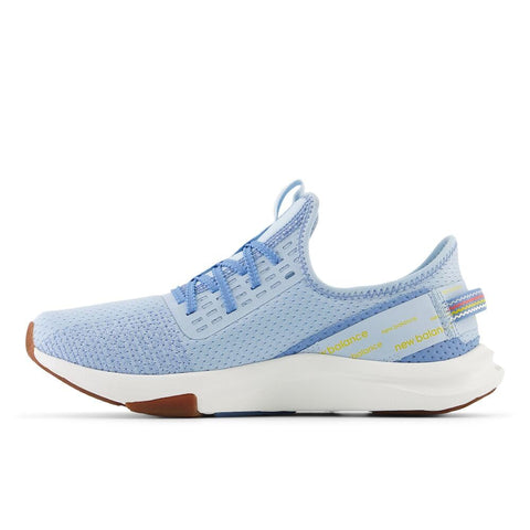 New Balance Women's Dynasoft Nergize Sport V2 Sneaker, Light Chrome Blue/Sea Salt, 7.5 New Balance