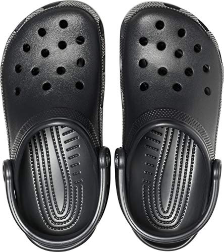 Crocs Unisex-Adult Classic Clogs (Best Sellers), Black, 9 Women/7 Men Crocs