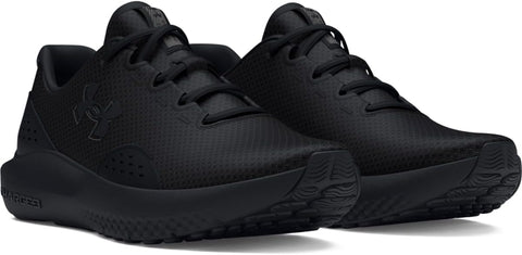 Under Armour Men's Charged Surge 4, (002) Black/Black/Black, 9.5, US