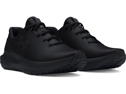 Under Armour Men's Charged Surge 4, (002) Black/Black/Black, 9.5, US