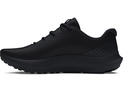 Under Armour Men's Charged Surge 4, (002) Black/Black/Black, 9.5, US