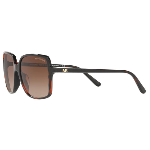 Michael Kors MK2098U 378113 Brown Tortoise Isle Of Palms Square Sunglasses Lens, Db127.18 New New Tort, 56/17/140 Michael Kors