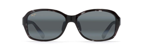 Maui Jim Women's Koki Beach Polarized Universal Fit Fashion Sunglasses, Black and Grey Tortoise/Neutral Grey, Medium Maui Jim
