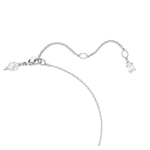 Swarovski Ariana Grande Angelic Crystal Heart Pendant in Rhodium Finish - Part of the Ariana Grande x Capsule Collection