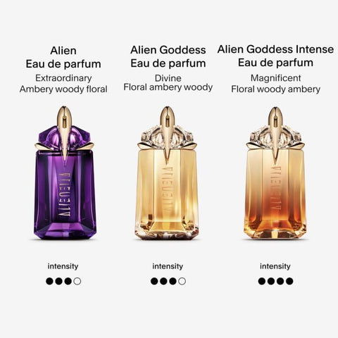 Mugler Alien - Eau de Parfum - Women's Perfume - Floral & Woody - With Jasmine, Wood, and Amber - Long Lasting Fragrance - 1.0 Fl Oz Mugler