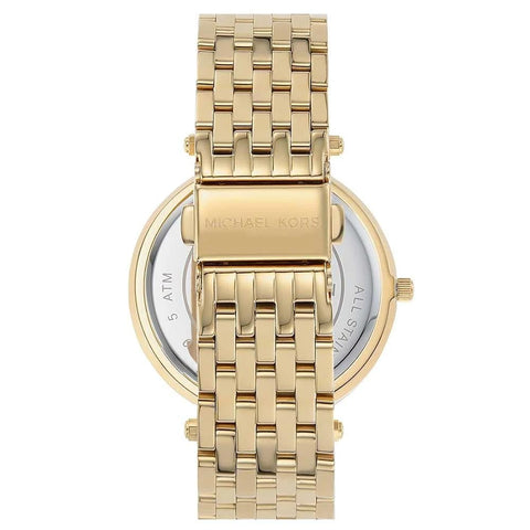 Michael Kors Women's Watch Darci, 39mm case Size, Three Hand Movement, Stainless Steel Strap, Gold, std, Bracelet Michael Kors