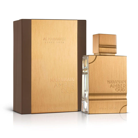 Al Haramain Amber Oud Gold Edition - Arabian Perfume for Women and Men - Unisex Perfume - Long Lasting Amber Perfume for Men and Women - 2 oz Al Haramain