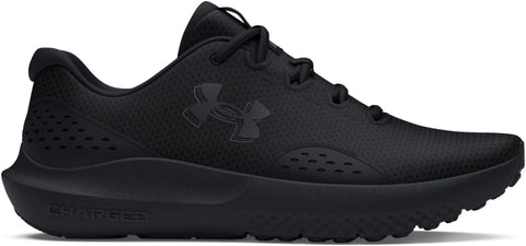 Under Armour Men's Charged Surge 4, (002) Black/Black/Black, 9.5, US