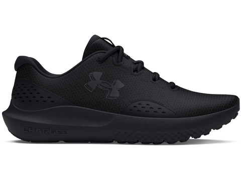 Under Armour Men's Charged Surge 4, (002) Black/Black/Black, 9.5, US