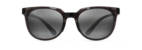 Maui Jim Men's and Women's Wailua Polarized Classic Sunglasses, Translucent Grey/Neutral Grey, Small Maui Jim