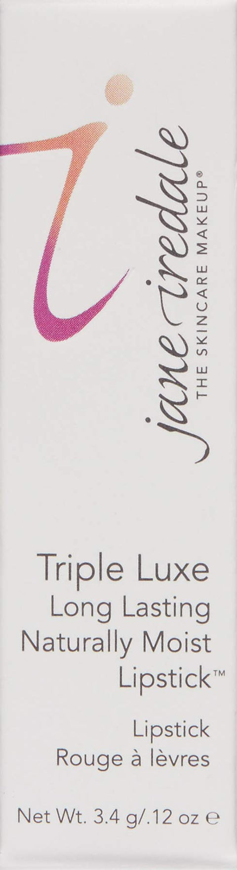 jane iredale Triple Luxe Long Lasting Naturally Moist Lipstick, Joanna, 0.12 oz (Pack of 1) jane iredale