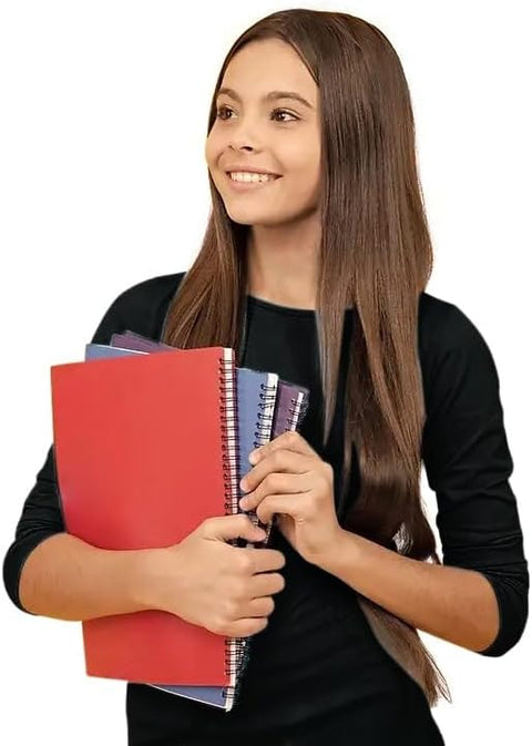 Brix Girls' Long Sleeve Tees - 4 -Pack Crew Neck Super Soft Cotton T Shirts. 7/8