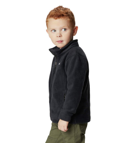 Columbia Toddler Boys Steens Mt II Fleece, Black, 2T