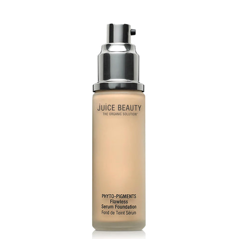 Juice Beauty Phyto-Pigments Flawless Serum Foundation - 10 Naked Beige - 30 mL - Medium-to-Full, Long-Lasting Coverage - Reduces Look of Wrinkles + Pores - Vegan, Cruelty Free Juice Beauty