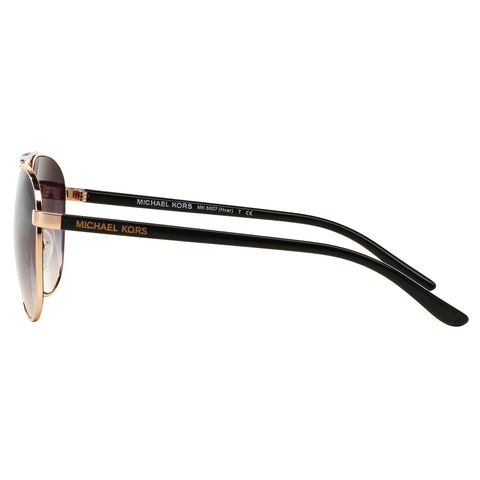 Michael Kors 0MK5007 109936 59 (MK19) Women's Rose Gold Hvar Sunglasses, Gold (rose gold/grey rose gradient), 59 Michael Kors