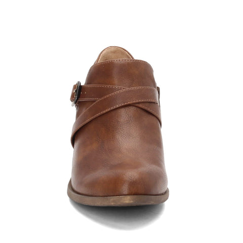 LifeStride Women's ADLEY Boot, whiskey, 9 W US