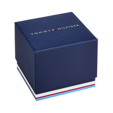 Tommy Hilfiger Men's Quartz Stainless Steel and Leather Strap Dressy Watch, Color: Brown (Model: 1791514) Tommy Hilfiger