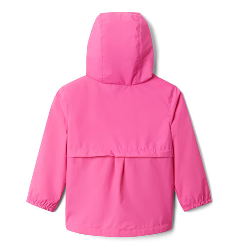Columbia Youth Girls Switchback II Rain Jacket, Pink Ice, Medium