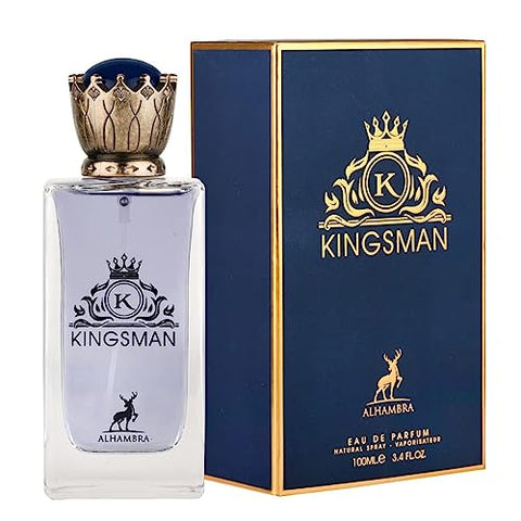 ALHAMBRA KINGSMAN EAU DE PARFUM 100ml | 'LUXURY LONG LASTING FRAGRANCE | PREMIUM IMPORTED FRAGRANCE SCENT FOR MEN AND WOMEN | PERFUME GIFT SET | ALL OCCASION (Pack of 1) Generic