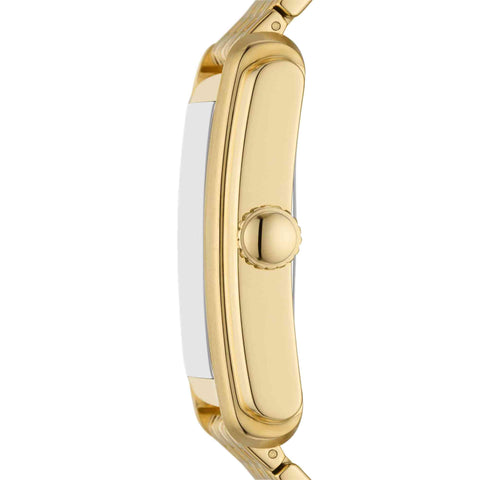 Fossil Men's Carraway Quartz Stainless Steel Three-Hand Watch, Color: Gold (Model: FS6009) Fossil