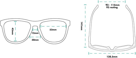 goodr Ron's Smoke and Mirrors Polarized Sunglasses for Men & Women, Limited Edition, Medium Sized (OG), Black Solid Frame with Silver Mirrored Reflective Lenses, UV400 Protection, No Slip, No Bounce
