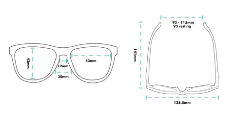 goodr Ron's Smoke and Mirrors Polarized Sunglasses for Men & Women, Limited Edition, Medium Sized (OG), Black Solid Frame with Silver Mirrored Reflective Lenses, UV400 Protection, No Slip, No Bounce