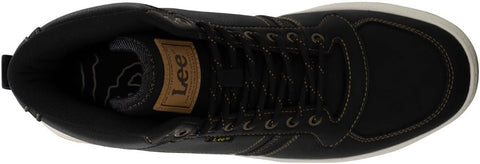 Lee Men's Dayton Sneaker, Black/Tobacco, 11.5